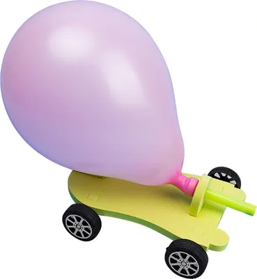 Obrázok produktu pre Detský vedecký experiment vzdelávacie DIY balón energie auto model ručne montáž hračka
