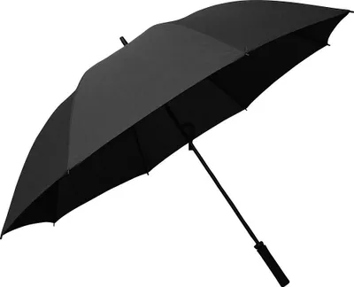 Image de Precision Golf Parapluie noir - Fibre de verre résistant au vent 75 cm