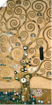 Produktbild von ARTland Poster Lebensbaum. Detail, Werkvorlage Größe: 20x40 cm