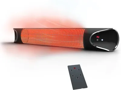 Produktbild von Infrarot-Heizung – Terrassenheizung – Außenbereichs-Heizung – Mit Bewegungsmelder – 2000W – Schwarz