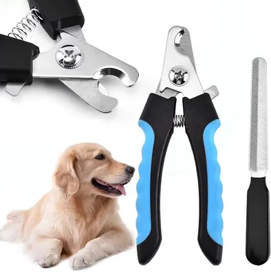 Produktbild von CHPN - Nagelscheren - Nagelknipser - Nagelscheren für Tiere - Tiernägel - Katzennägel - Hundenägel - Haustierpflege - Mit Feile