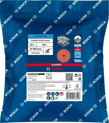 Produktbild von EXPERT R782 Fiberscheibe, 180mm, K36, 25-tlg.