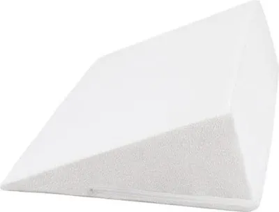 Zdjęcie produktu dla Podgłówek klinowy – 80 x 50 x 20 cm – biały