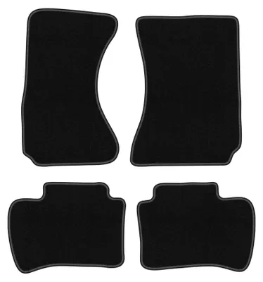 Productafbeelding van Naaldvilt automatten voor Daihatsu Terios I 1997-2005 (SUV) – 4-delig, zwart, op maat – Wielganizator BASIC