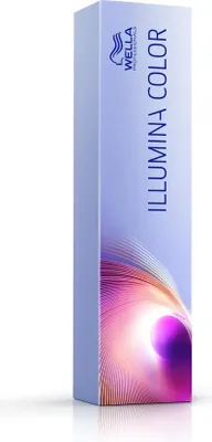 A product shot of a box of Wella Professionals hair color.