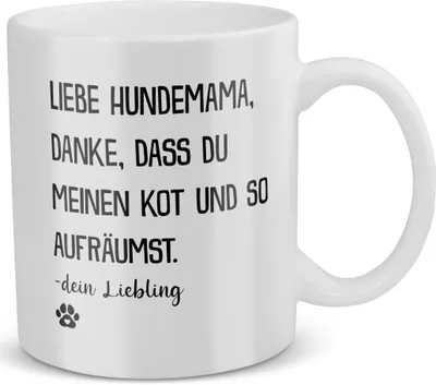 Produktbild von 22Feels Beste Hundemama Tasse Hund Frauchen Geschenk Frauen Hundeliebe Welpe Kaffeetasse Haferl Geschenkidee Geburtstag Muttertag Weihnachten