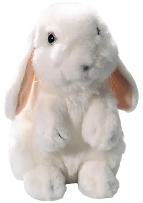 Produktbild von Carl Dick Hase stehend weiß, Schneehase ca. 18cm Plüschtier, Stofftier, Kuscheltier 3624