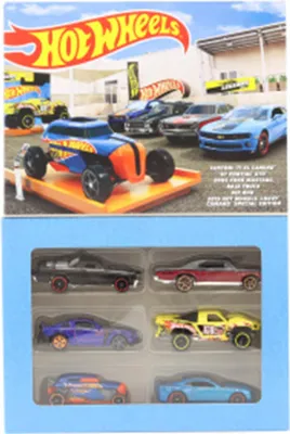 Produktbild von Hot Wheels 6 Stück themenbezogen Englisch - Hot Wheels Legends HLK50