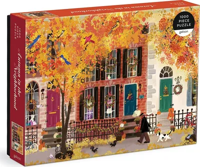 Zdjęcie produktu dla Galison Puzzle Jesień w sąsiedztwie 1000 elementów