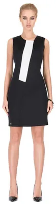 Produktbild von Damen Kleid Tunika Mini-Kleid; Schwarz/M/38