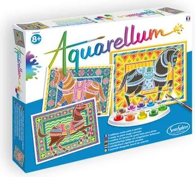 Immagine prodotto di Acquerello - Cavalli Aquarellum