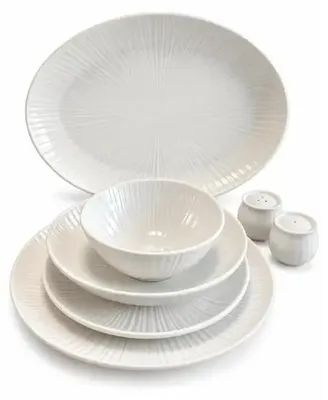Image de Bricard Belfort Service de table 27 pièces Blanc Porcelaine