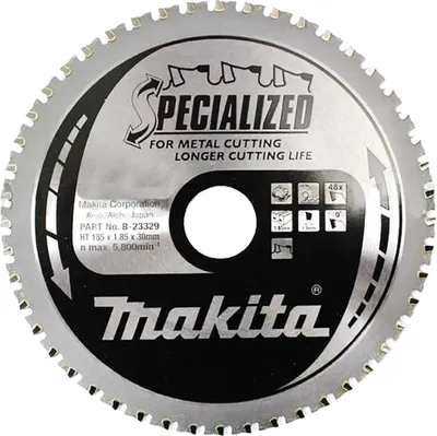 Produktbild von Makita Sägeblatt Metall 185 x 30 mm - 48 Zähne