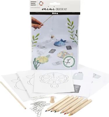 Image de Creativ Company - Mini set de bricolage jeu de pêche - 977361