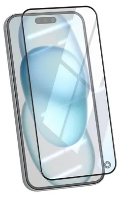 Produktbild von Force Glass, Glas-Folie für Apple iPhone 15 Plus 3D Anti-impact, Transparent