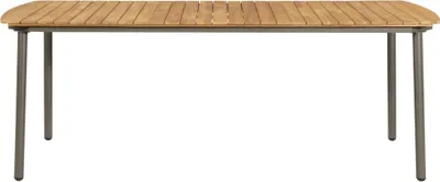 Produktbild von vidaXL Zahradní stůl 200x100x72 cm z masivního dřeva akácie a oceli