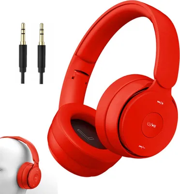 Kabellose Bluetooth-Kopfhörer – Hi-Fi-Stereoklang, faltbar, 25h Wiedergabe, kabelgebunden/TF-kompatibel