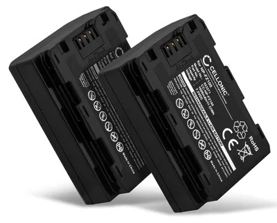 Produktbild von CELLONIC 2x Akku für Kamera Kompatibel mit Sony Alpha 6700, Alpha 7 IV, A7S III, NP-FZ100 - (1600mAh, 7.2V)