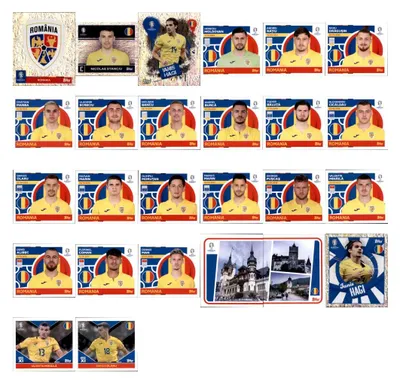 Produktbild von UEFA EURO 2024 Germany - Sammelsticker - Mannschaftspaket - Rumänien