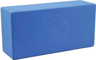 Produktbild von Fitness-Mad Yoga Block blau hi-density EVA Schaum 22x11x7cm
