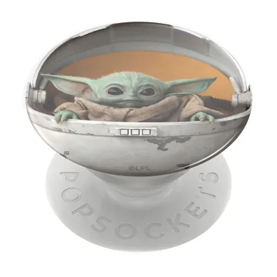 Produktbild von PopSockets Mandolorian - The Child Pod, Griffigkeit, Mehrfarbig, Metall, Universal, 1 Stück(e), 38,8 mm