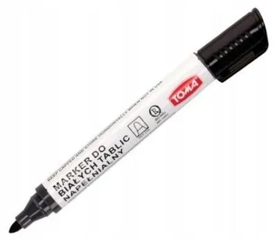 Produktbild von Toma 276 Whiteboard Marker rund schwarz 1,5mm