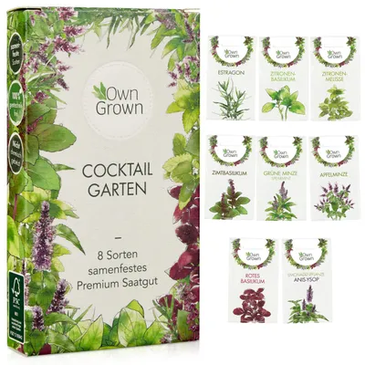 Produktbild von OwnGrown Cocktail Garden - sada 6 semien koktailových byliniek