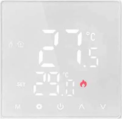Obrázek produktu pro INF Chytrý Termostat 8935: Elektrické Topení, Vlhkost, WiFi a Externí Senzor Bílý