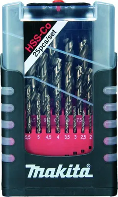 Image de Coffret 25 forets métal HSS-CO MAKITA - D-67577