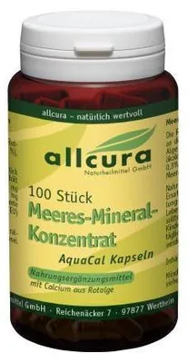 Produktbild von Meeresalgen Konzentrat Rotalgen m.nat.Calcium Kps. 100 St