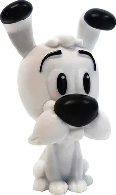 Produktbild von Plastoy Asterix Chibi Idefix 5 Cm Mehrfarbig Mehrfarbig One Size