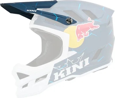 Produktbild von Kini Red Bull Visor DHC Helmet 1.0 blue/white