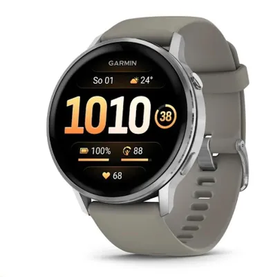 Obrázok produktu pre Garmin Venu 4, 3,56 cm (1.4"), AMOLED, Dotyková obrazovka, 8 GB, GPS, 38 g