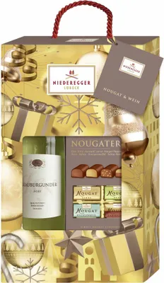 Produktbild von 950G Nougat & Weiss-Wein Niederegger