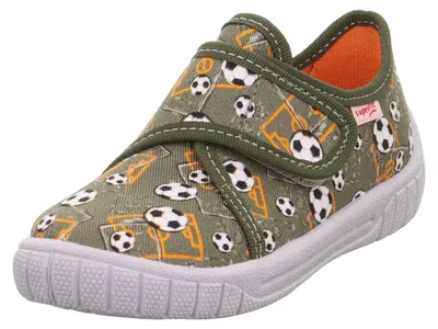 Produktbild von Superfit Jungen Bill 1-000279 Hausschuhe, Grün Mehrfarbig 7040, 35 EU
