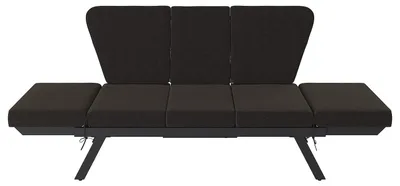 Produktbild von home24 Loungesofa - Stahl / Webstoff