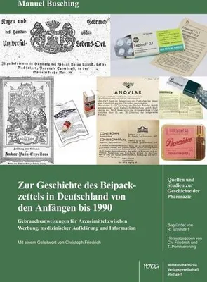 Obrázek produktu pro Zur Geschichte des Beipackzettels in Deutschland von den Anfängen bis 1990