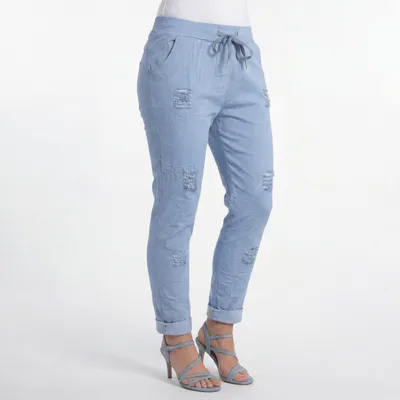 Produktbild von Stretchhose OriginalYou Schlupfhose leichte Freizeithose 36-48 für Damen