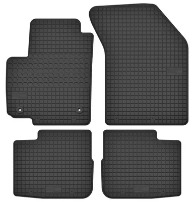 Produktbild von Gummi-Fußmatten für Suzuki SX4 I 2006-2014 (Schrägheck) – 4-tlg, Schwarz, passgenau – Wielganizator SolidTread