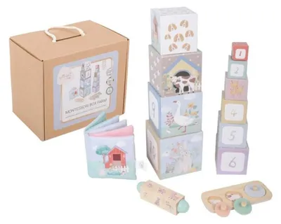 Obrázek produktu pro Montessori sada hraček farma | výukový box pro děti od 1 roku