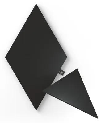 Image de Nanoleaf - Pack d'extension Formes Triangles Noir (3 panneaux)