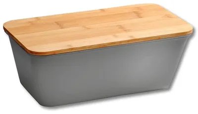 Produktbild von Kesper | Brotbox, Material: Kunststoff, Bambus, Maße: B: 35 x H: 14 x T: 20 cm,