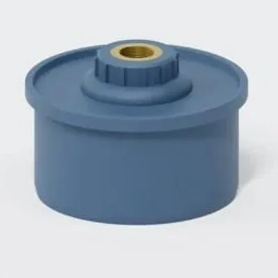 Produktbild von POLOPLAST Kondensatübergang, POLO-KAL Sys.erg., 110mm/1/2", Spitzende, PP-MD, blau, 1 Stk.