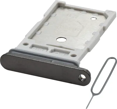 Produktbild von MMOBIEL Dual-SIM- Kartenhalter Für Samsung Galaxy S24 Ultra - SIM-Tray  Schwarz