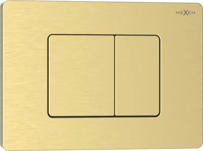 Immagine prodotto di Mexen Tex 05 pulsante di scarico acciaio inossidabile, oro spazzolato - 6105-11