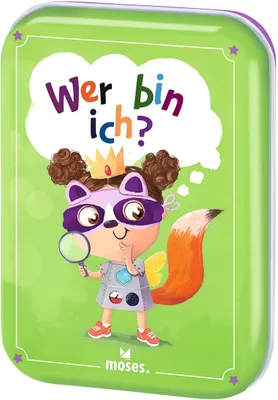 Produktbild von moses Wer bin ich? Kartenspiel