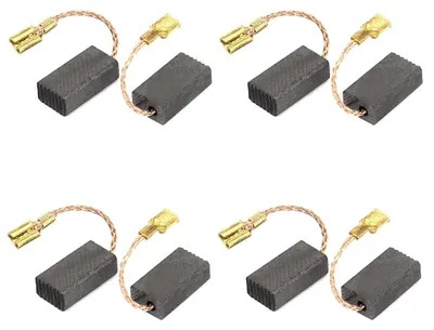 4 Paar Kohlebürsten 15x8x5 mm für Winkelschleifer