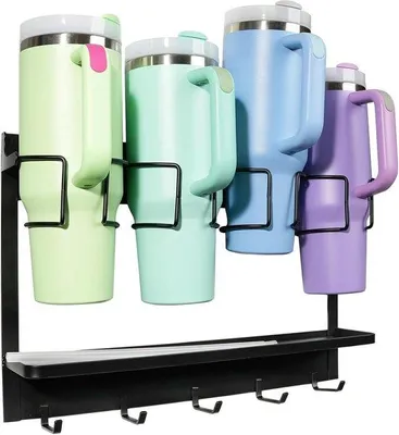 Produktbild von Famanu Wasserflaschenhalter 2 in 1 mit Haken - Magnetisch
