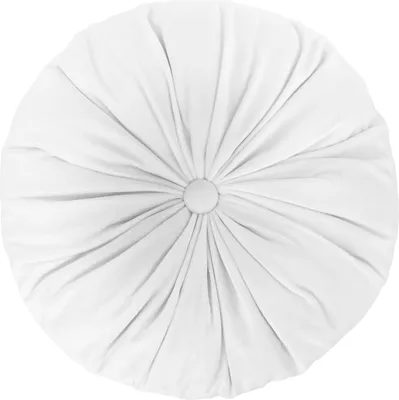 Produktbild von Weisses Velours-Kissen 40X40 Dekorativ Weich Elegant