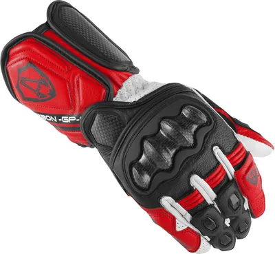 Zdjęcie produktu dla Rękawice motocyklowe Arlen Ness RG-X, czarny/biały/czerwony, S